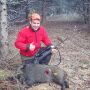 First wild boar